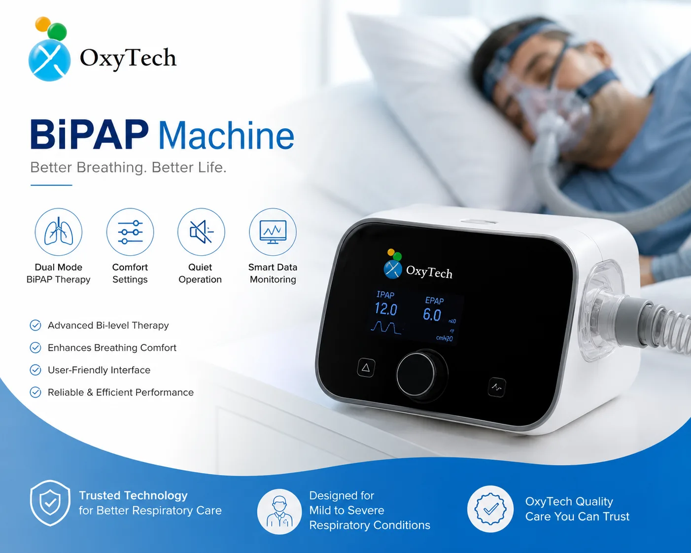 BiPAP Machine: The Complete Guide to Bilevel Positive Airway Pressure Therapy