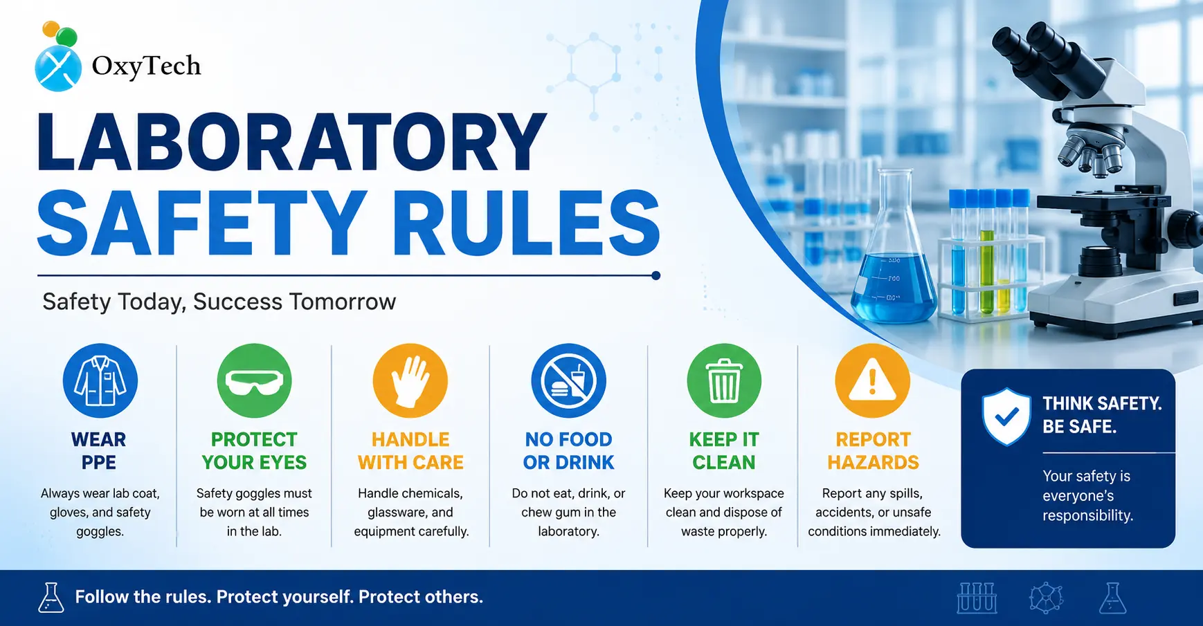 Laboratory Safety Rules: 25 Essential Rules Every Lab Professional Must Follow