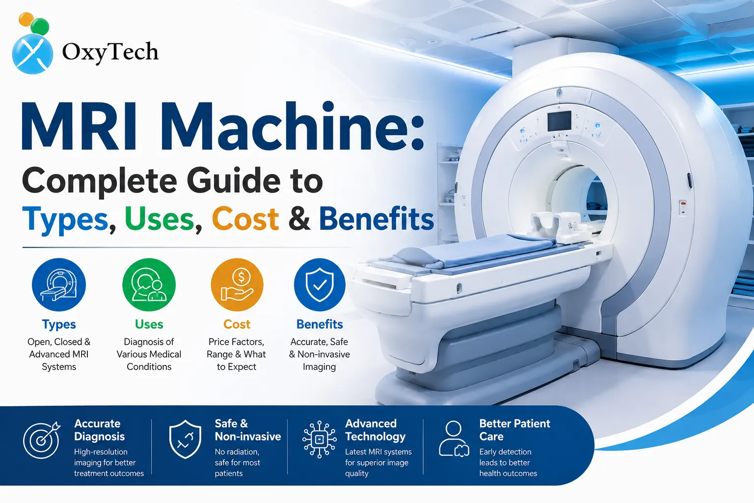 MRI Machine: Complete Guide to Types, Uses, Cost & Benefits
