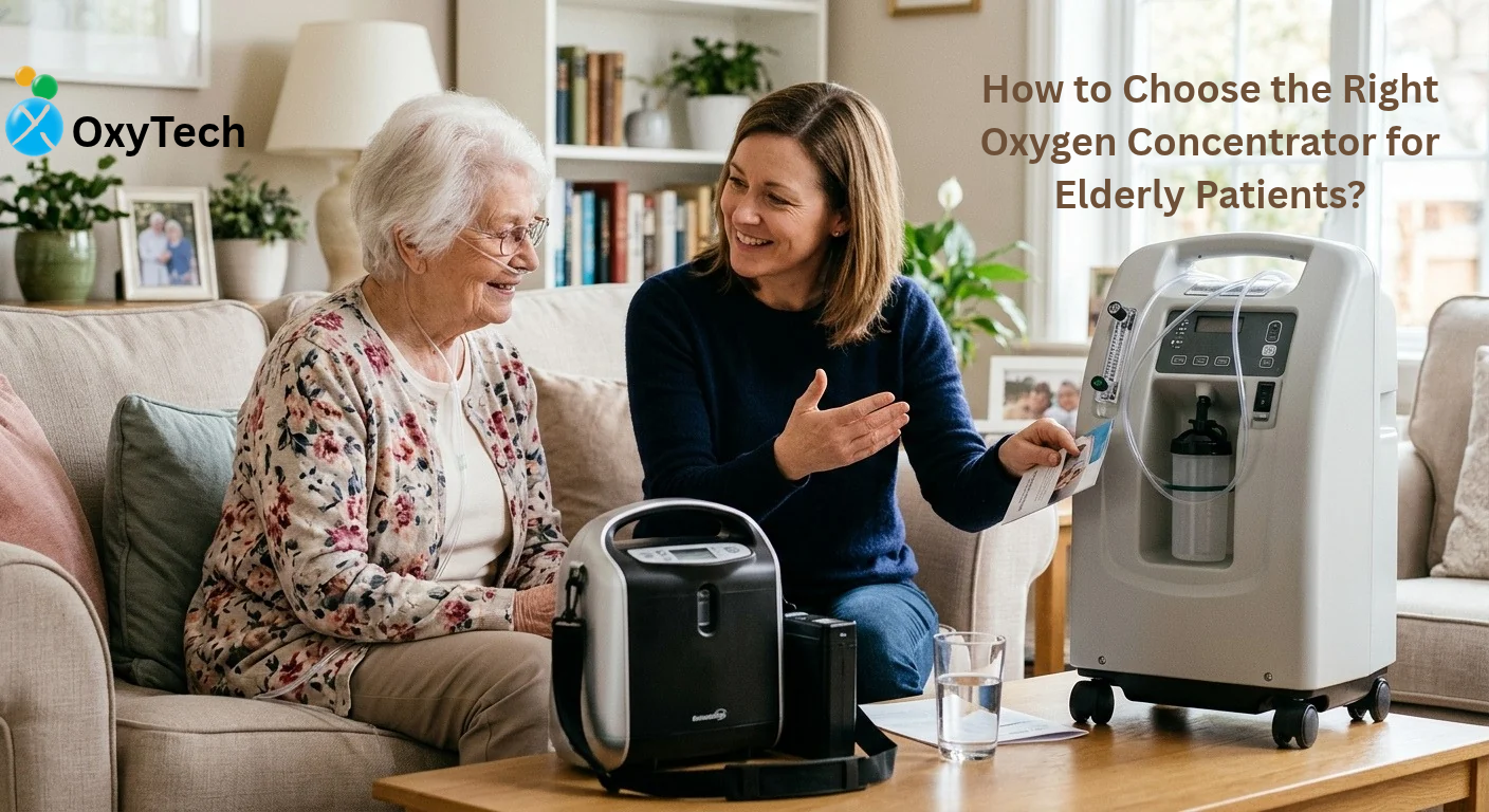 How to Choose the Right Oxygen Concentrator for Elderly Patients?